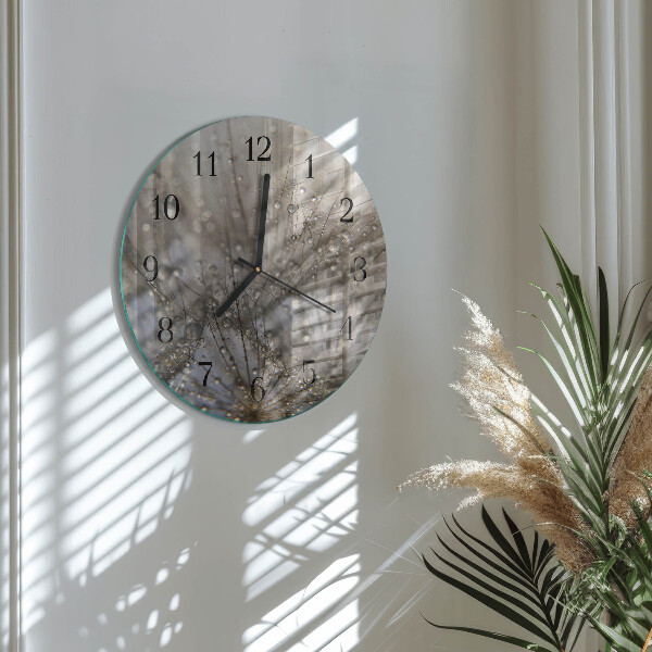 Orologio rotondo Gocce di rugiada