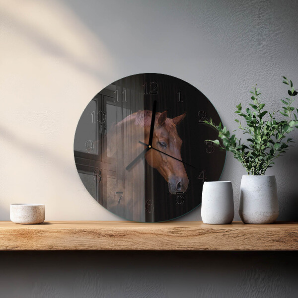 Orologio rotondo Cavallo