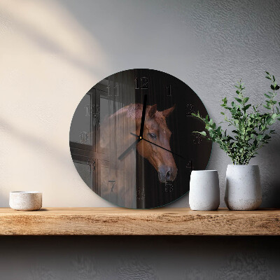 Orologio rotondo Cavallo