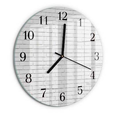 Orologio rotondo Muro di mattoni