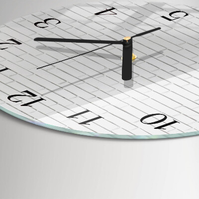 Orologio rotondo Muro di mattoni