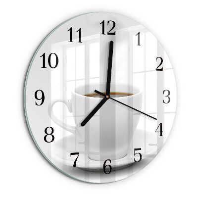 Orologio rotondo Tazza di caffè
