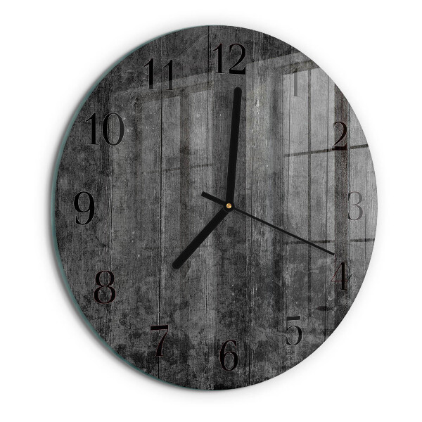 Orologio rotondo Legna