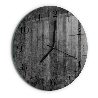 Orologio rotondo Legna