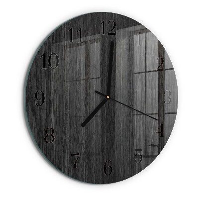 Orologio rotondo Legna