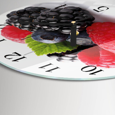 Orologio rotondo Frutti di bosco