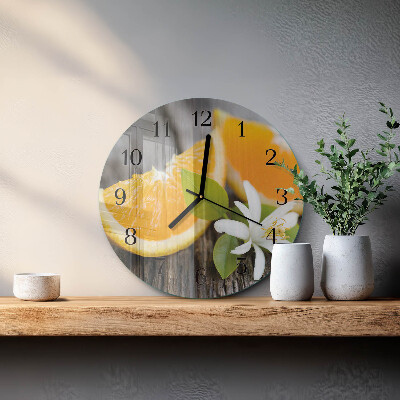 Orologio rotondo Citrico