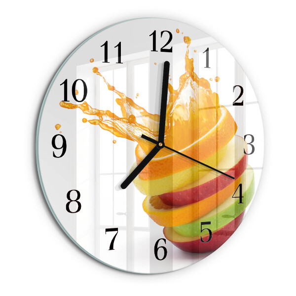 Orologio rotondo Frutta