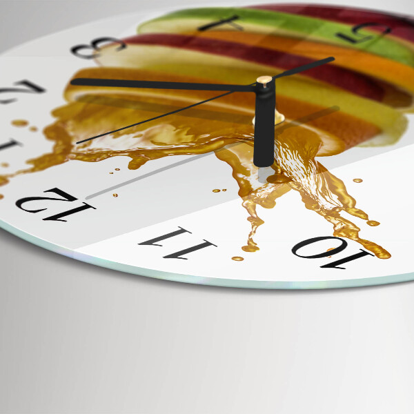 Orologio rotondo Frutta