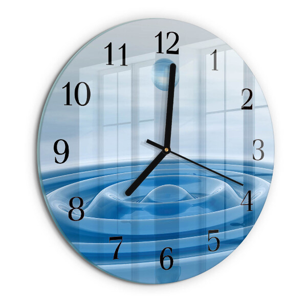 Orologio rotondo Acqua