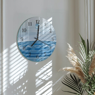 Orologio rotondo Acqua