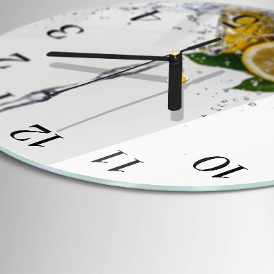 Orologio rotondo limoni