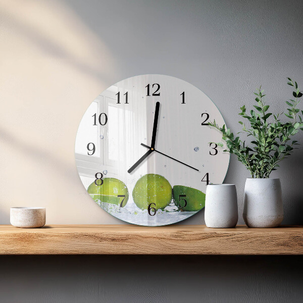 Orologio rotondo Lime