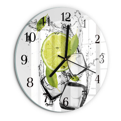 Orologio rotondo Carbonato di calcio