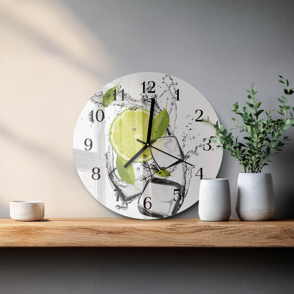 Orologio rotondo Carbonato di calcio