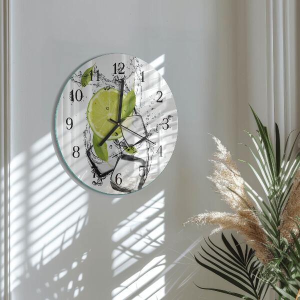 Orologio rotondo Carbonato di calcio