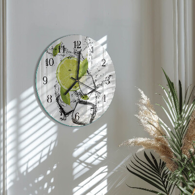 Orologio rotondo Carbonato di calcio