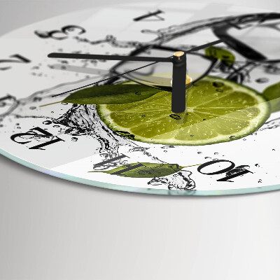 Orologio rotondo Carbonato di calcio