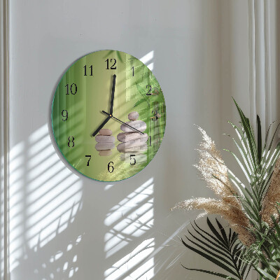 Orologio rotondo Pietre Zen
