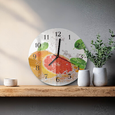 Orologio rotondo Pompelmo