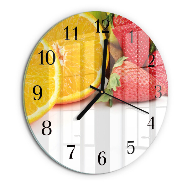 Orologio rotondo Frutta