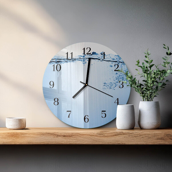 Orologio rotondo Acqua