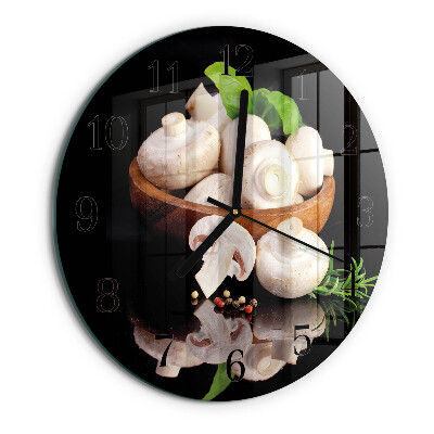 Orologio rotondo Funghi