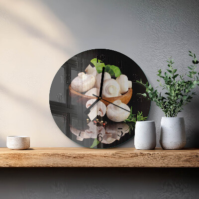 Orologio rotondo Funghi