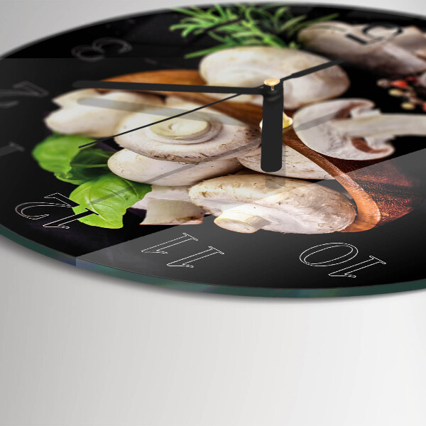 Orologio rotondo Funghi