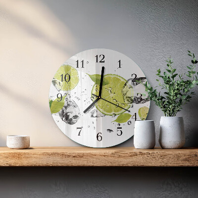 Orologio rotondo Carbonato di calcio