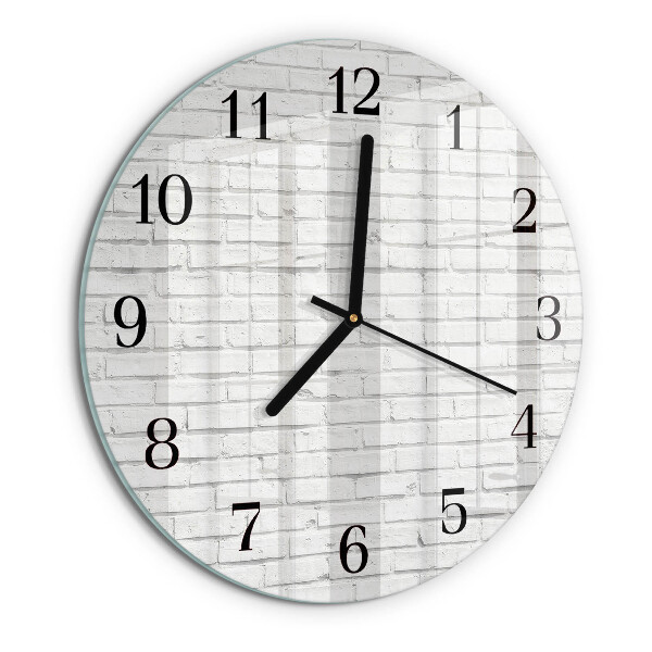 Orologio rotondo Muro di mattoni