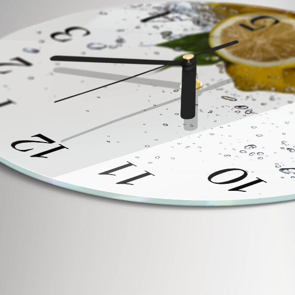 Orologio rotondo limoni