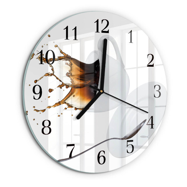 Orologio rotondo Tazza di caffè