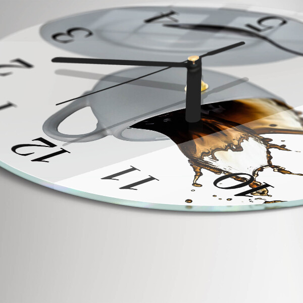 Orologio rotondo Tazza di caffè
