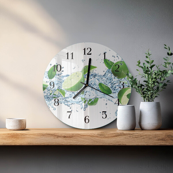 Orologio rotondo Lime