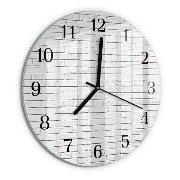 Orologio rotondo Muro di mattoni