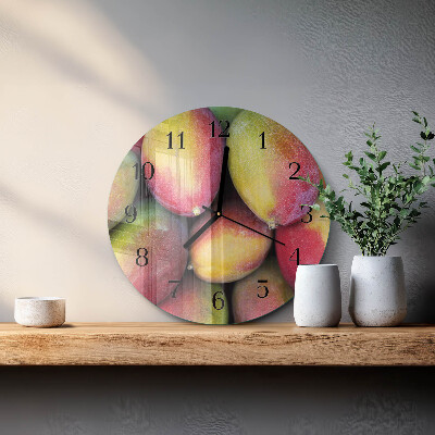 Orologio rotondo Frutta