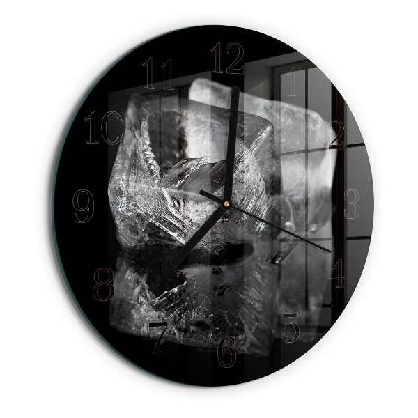 Orologio rotondo cubetti di ghiaccio