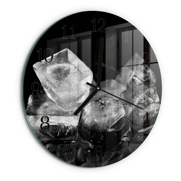 Orologio rotondo cubetti di ghiaccio