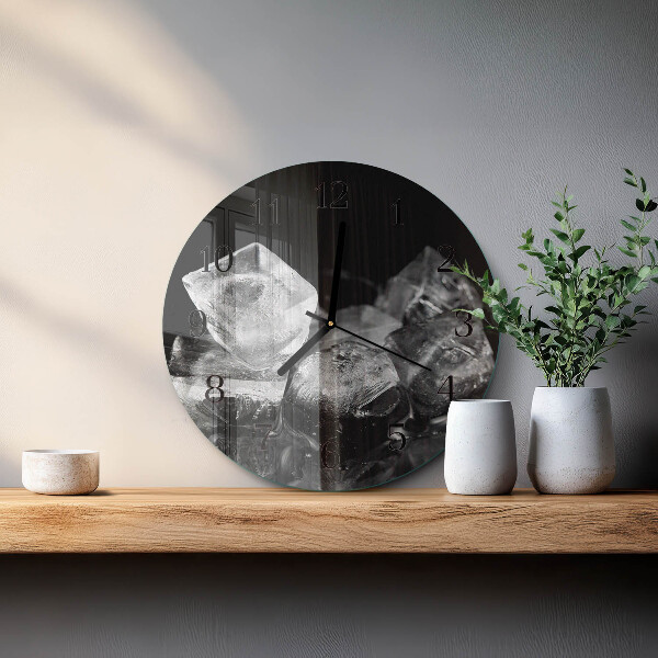 Orologio rotondo cubetti di ghiaccio