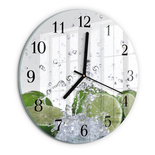 Orologio rotondo Carbonato di calcio