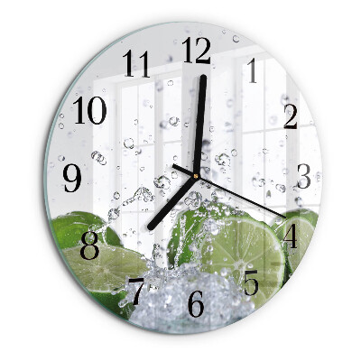 Orologio rotondo Carbonato di calcio