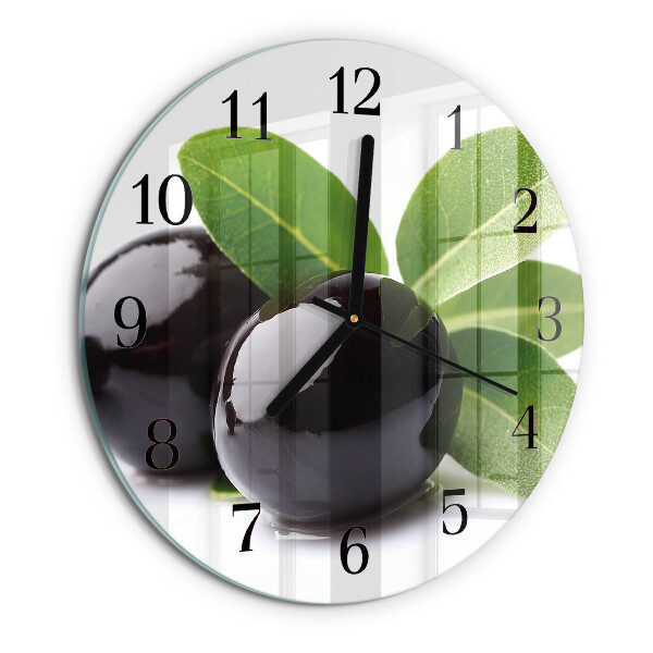 Orologio rotondo Olive
