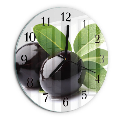 Orologio rotondo Olive