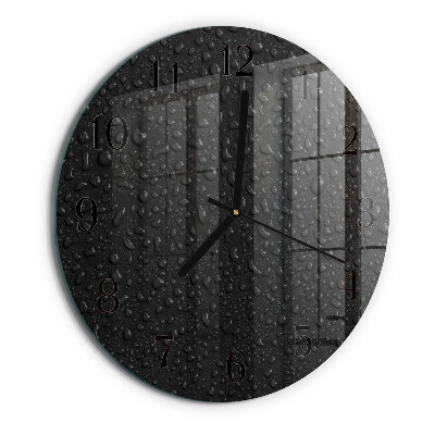 Orologio rotondo Gocce d'acqua