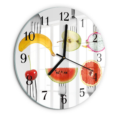 Orologio rotondo Frutta