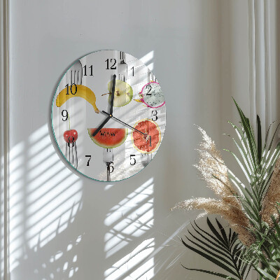 Orologio rotondo Frutta