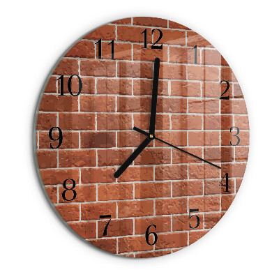 Orologio rotondo Muro di mattoni