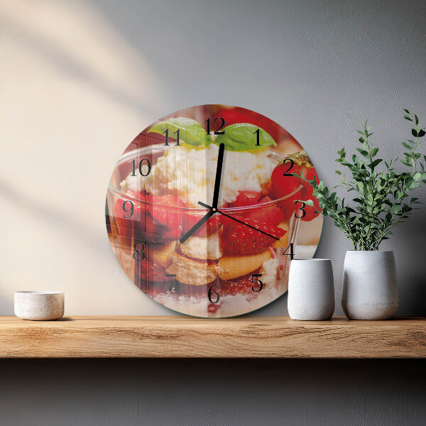 Orologio rotondo Frutta