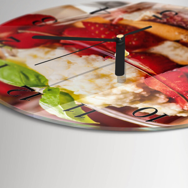 Orologio rotondo Frutta